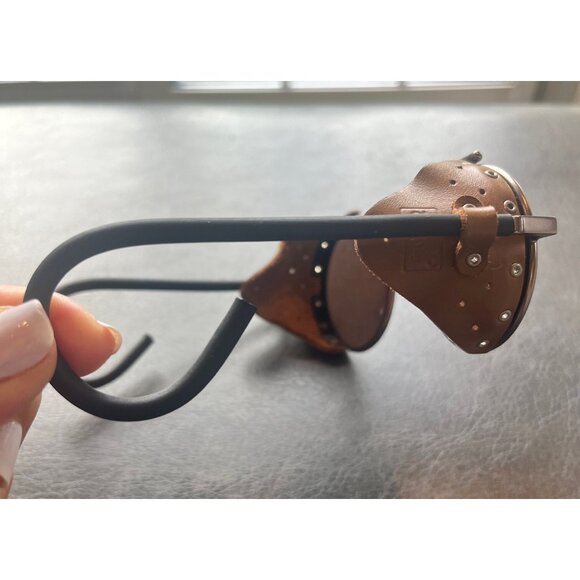 VIntage Julbo Vermont Classic Glacier Sunglasses in Spectron Brass/Brown - RARE! - Picture 7 of 16